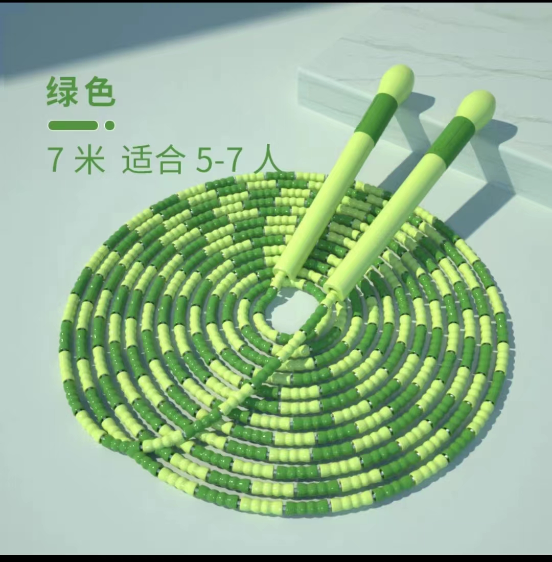 JD128竹节 7米跳绳