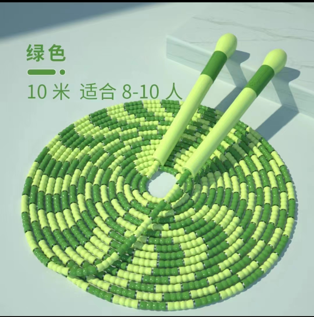 JD129竹节 10米跳绳